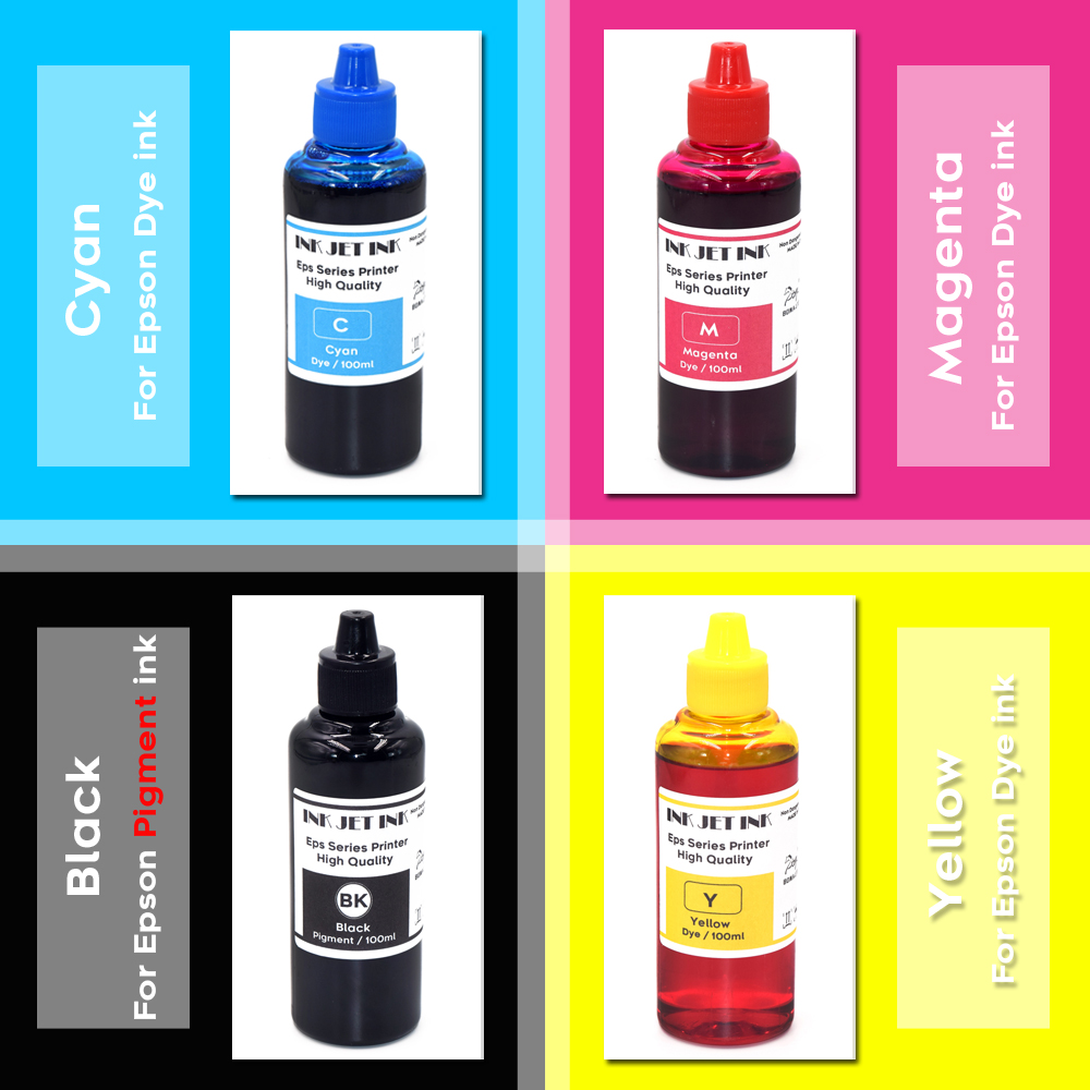 Sublimation Ink 100Ml - BOMA 4 STKS * 100 ML