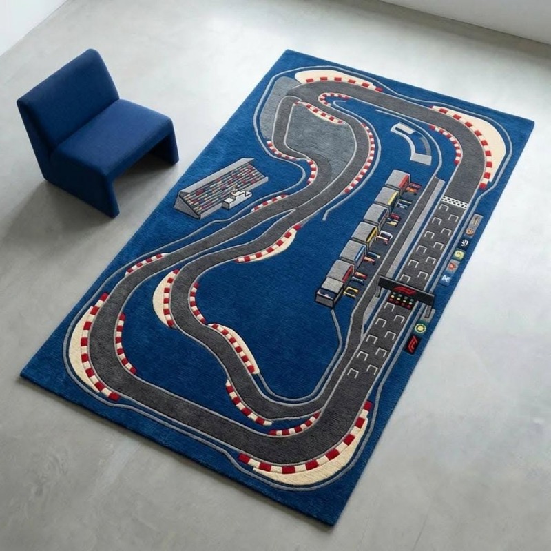 Racebaan Tapijt Auto Racebaan  - Commercial Road Printing recensie en prijs