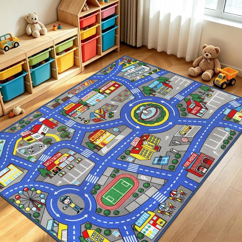 Creatief Stadstraatplan Tapijt - Commercial Road Printing recensie en prijs
