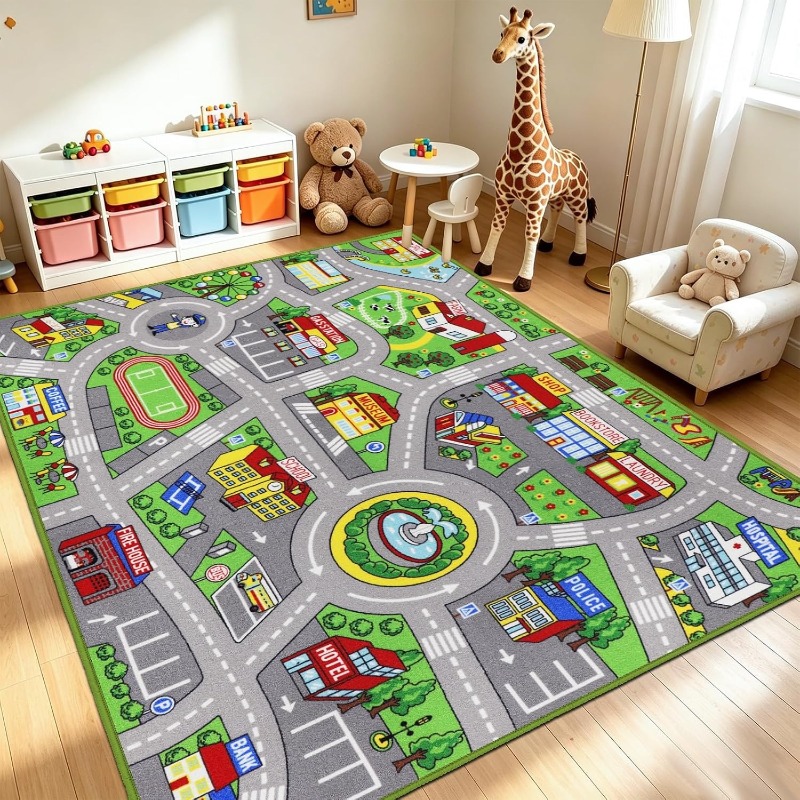 Creatief Stadstraatplan Tapijt - Commercial Road Printing recensie en prijs