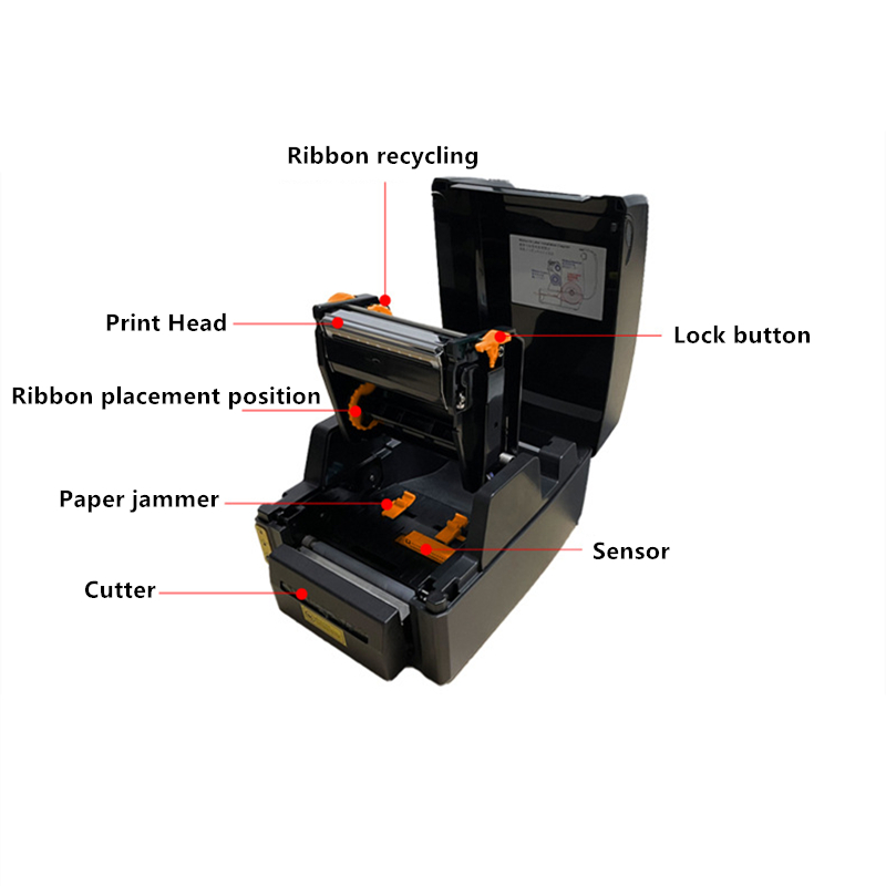 Automatische snijlintprinter W - Commercial Ribbon Printing Machine recensie en prijs