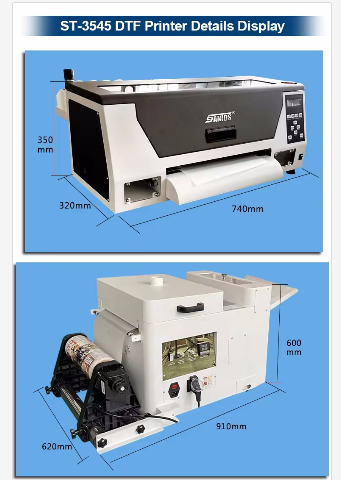 Desktop A3 DTF-printer met enk - Commercial Printing Machine Cost recensie en prijs